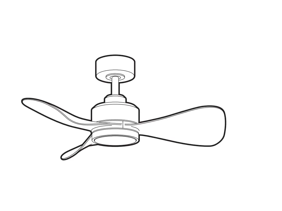 Arte Confort Gala Ip44 Outdoor Ceiling Fan Instruction Manual