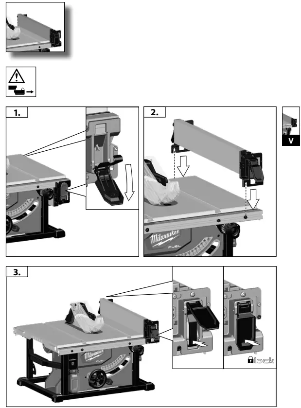 milwaukee M18 FUEL 210 MM Table Saw - fig 11
