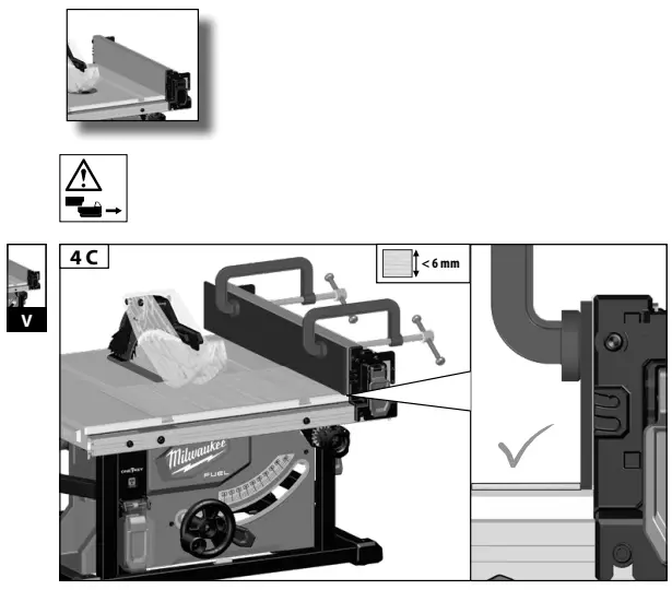 milwaukee M18 FUEL 210 MM Table Saw - fig 16