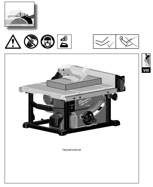milwaukee M18 FUEL 210 MM Table Saw - fig 19