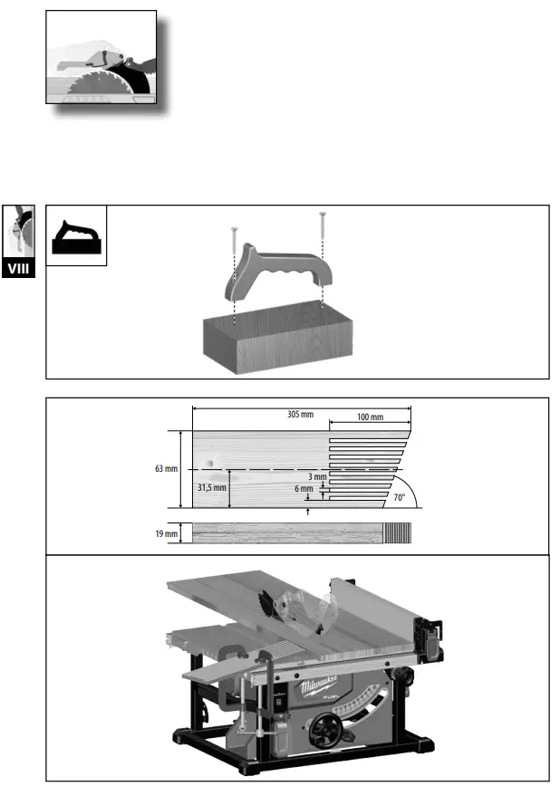 milwaukee M18 FUEL 210 MM Table Saw - fig 20
