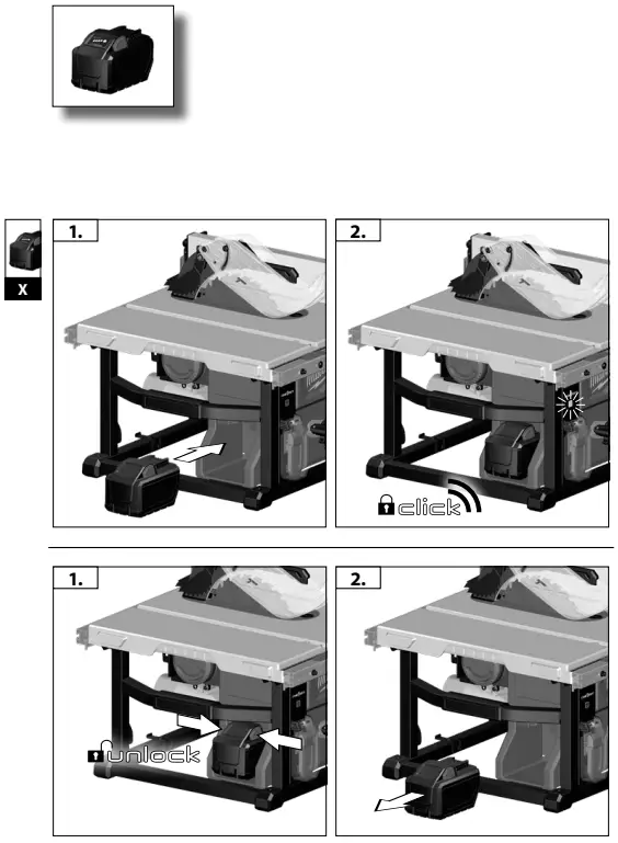 milwaukee M18 FUEL 210 MM Table Saw - fig 26