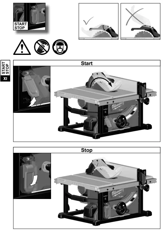 milwaukee M18 FUEL 210 MM Table Saw - fig 28