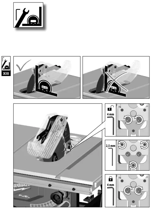 milwaukee M18 FUEL 210 MM Table Saw - fig 41