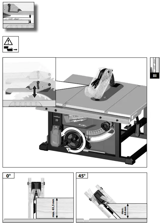 milwaukee M18 FUEL 210 MM Table Saw - fig 7