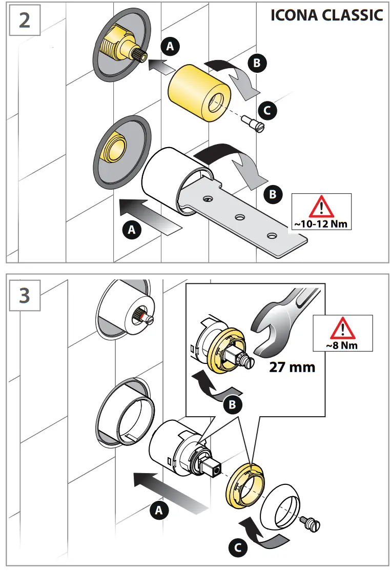 FANTINI 5302R485B Built In Shower Mixer - fig 18