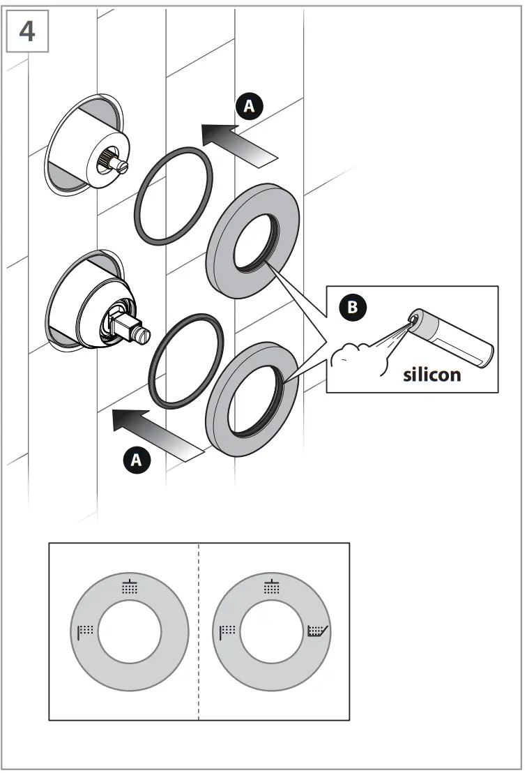 FANTINI 5302R485B Built In Shower Mixer - fig 19