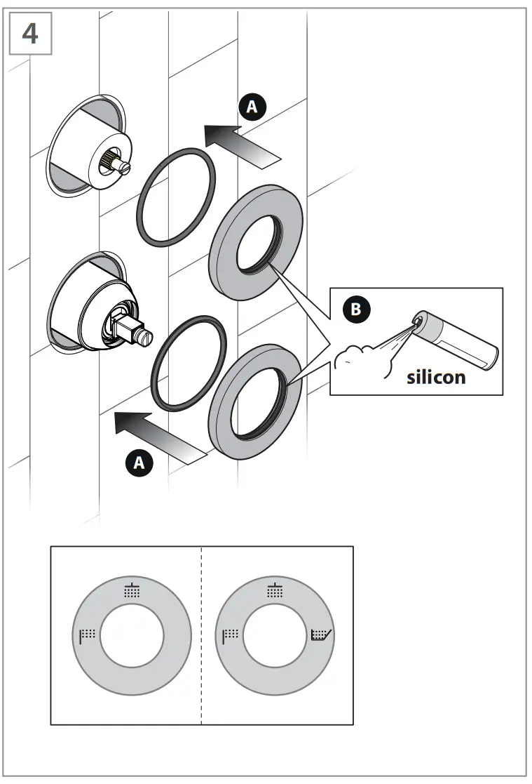 FANTINI 5302R485B Built In Shower Mixer - fig 22