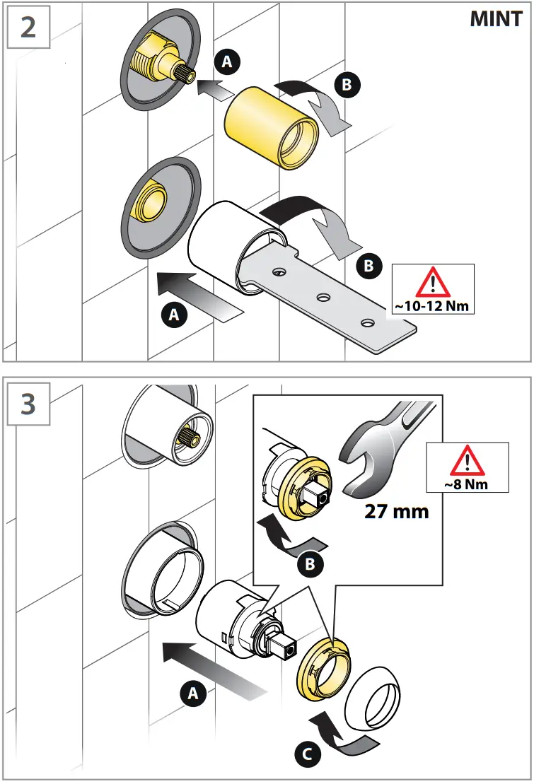 FANTINI 5302R485B Built In Shower Mixer - fig 24