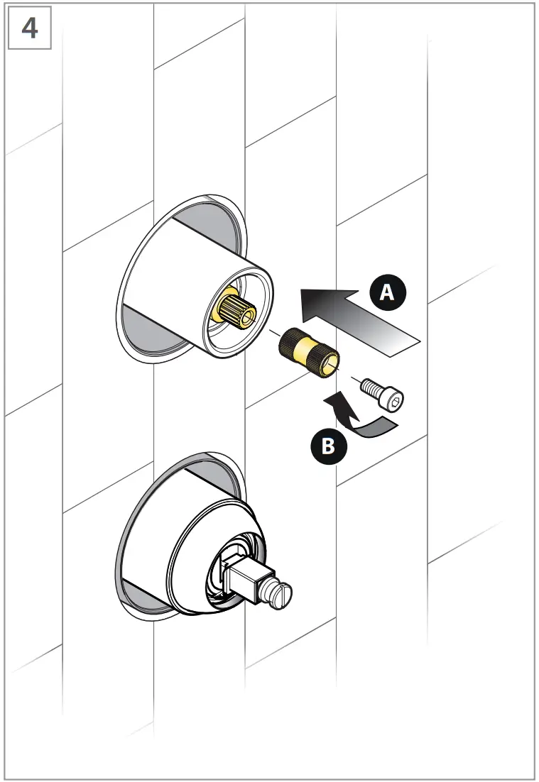 FANTINI 5302R485B Built In Shower Mixer - fig 25
