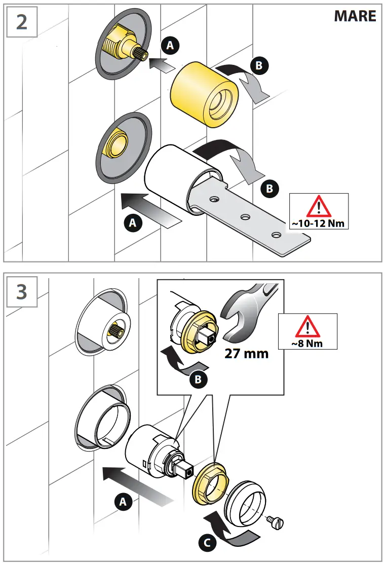 FANTINI 5302R485B Built In Shower Mixer - fig 32