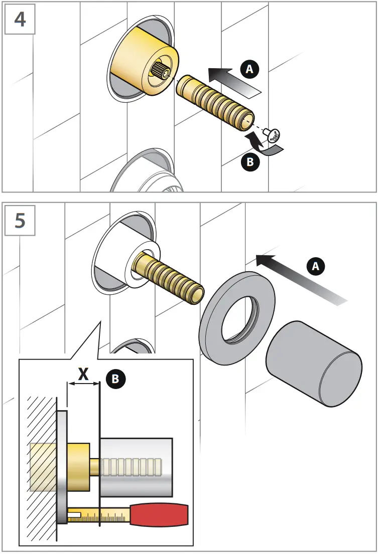 FANTINI 5302R485B Built In Shower Mixer - fig 33
