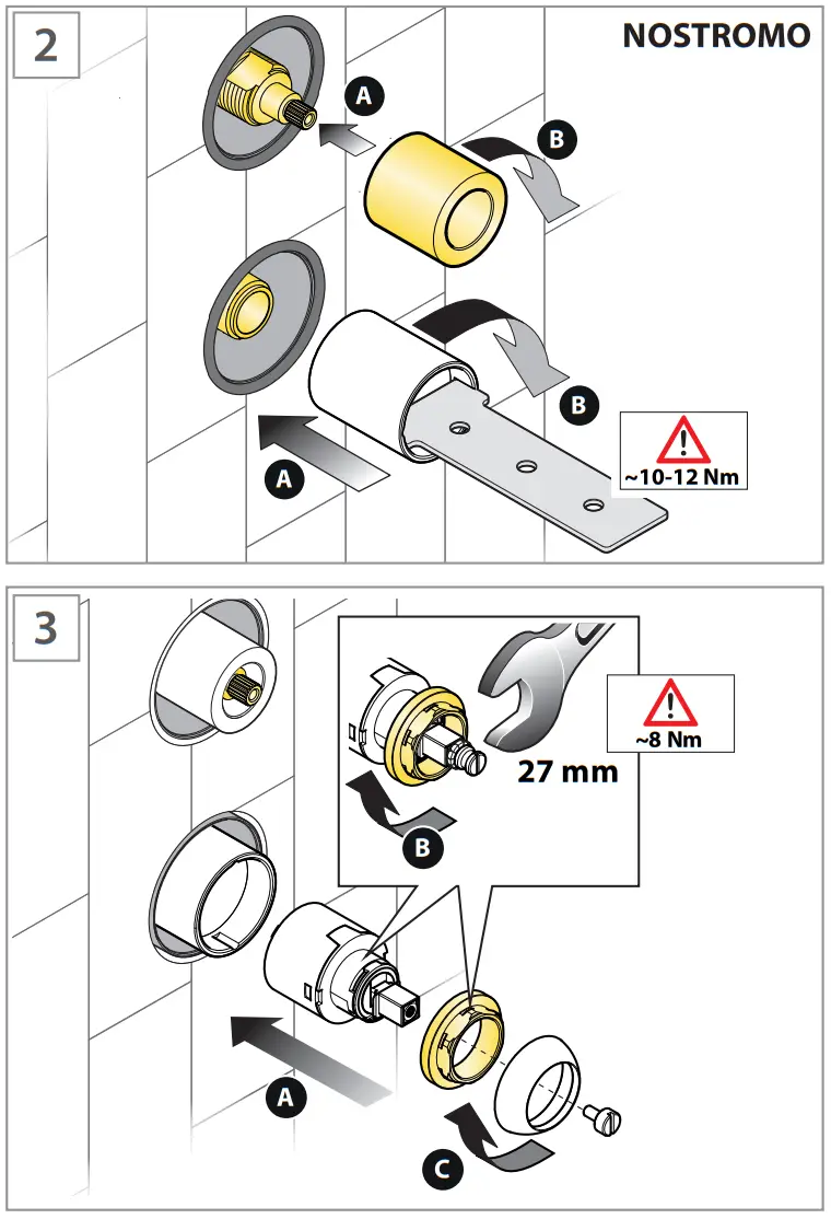 FANTINI 5302R485B Built In Shower Mixer - fig 39