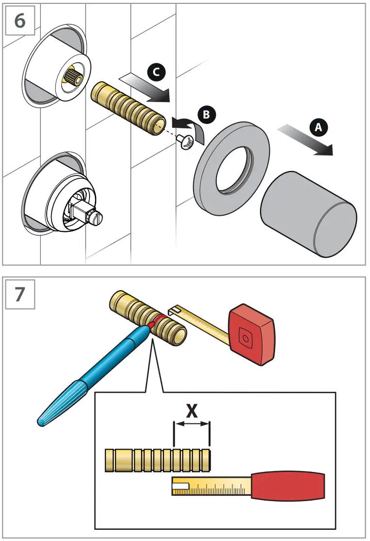 FANTINI 5302R485B Built In Shower Mixer - fig 47