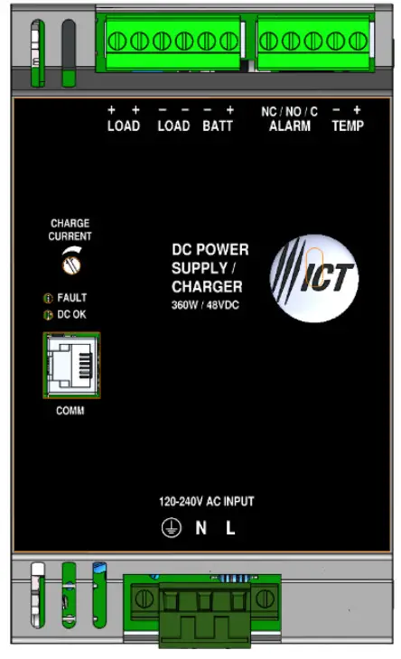 HELIOS ICT360-48DIN ICT DIN Power Supply -