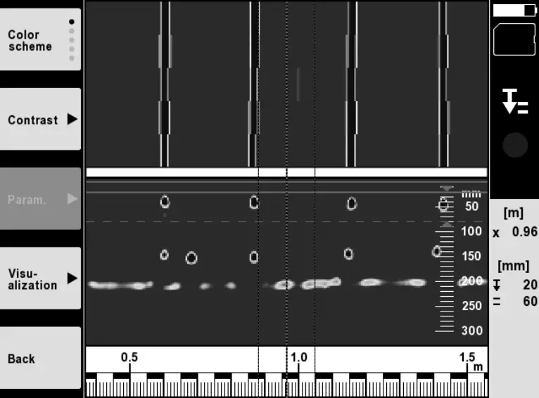 HILTI PS 1000 X-Scan - Quickscan detection