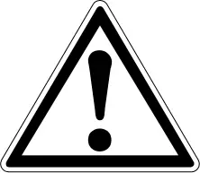 HILTI PS 1000 X-Scan - Warning signs