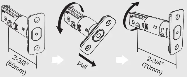 Veise RZ02A Keypad Digital Deadbolt - fig 10