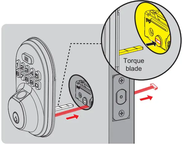 Veise RZ02A Keypad Digital Deadbolt - fig 15