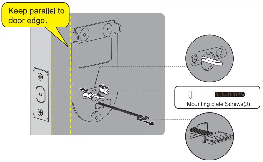 Veise RZ02A Keypad Digital Deadbolt - fig 16