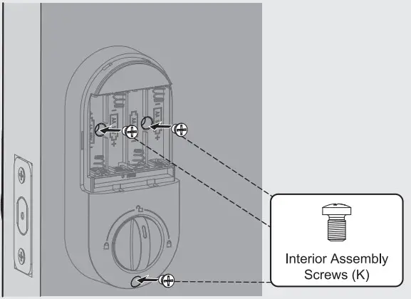 Veise RZ02A Keypad Digital Deadbolt - fig 20