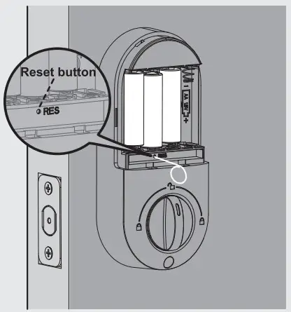 Veise RZ02A Keypad Digital Deadbolt - fig 22