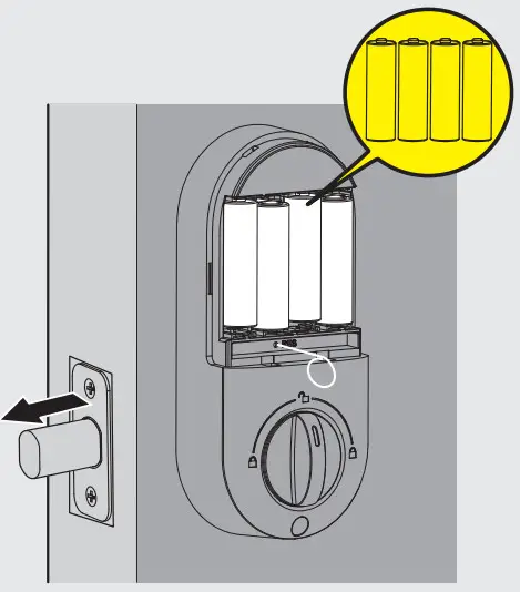 Veise RZ02A Keypad Digital Deadbolt - fig 23