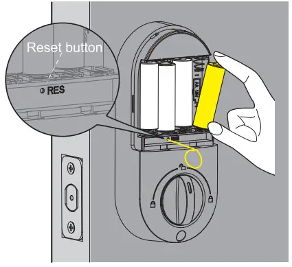 Veise RZ02A Keypad Digital Deadbolt - fig 33