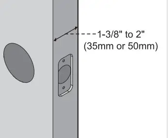 Veise RZ02A Keypad Digital Deadbolt - fig 4