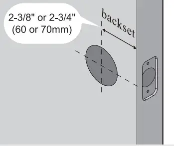 Veise RZ02A Keypad Digital Deadbolt - fig 5