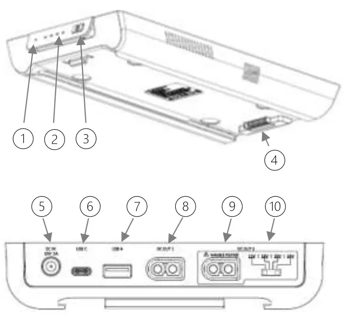 CMS Electracom FR210 Power Bank - overview 3