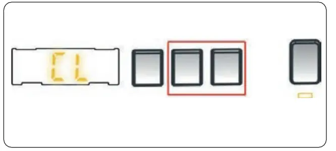 ECG EWF 601000 BlackLine Washing Machine - button 4