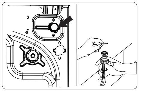 ECG EWF 601000 BlackLine Washing Machine - supply