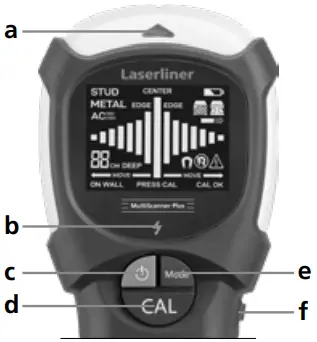 Laserliner 080.967A Detector MultiScanner Plus A3