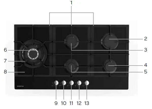 INVENTUM-IKG9023WGGL-Gas-Cooking-Hob-FIG-1