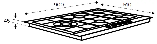 INVENTUM-IKG9023WGGL-Gas-Cooking-Hob-FIG-6