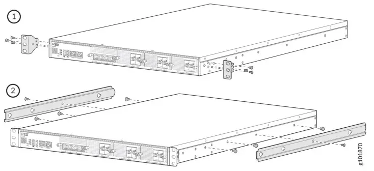 SSR1500 Session Smart Routing WAN Edge Device - install the SSR1500 - 1