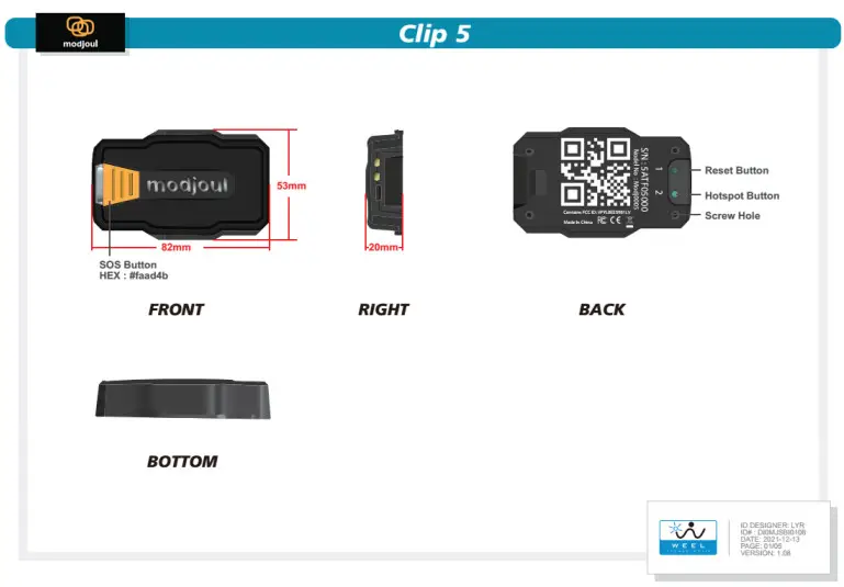 Modjoul Modj0005 Smart Belt Chip - Featured Image