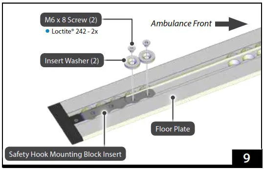 FERNO 082 2019 Safety Hook Kit - Safety Hook Block 3