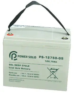 POWER SOLID PS-12750-GS GEL Deep Cycle Battery