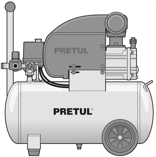 COMP-40LP Lubricated Air Compressor