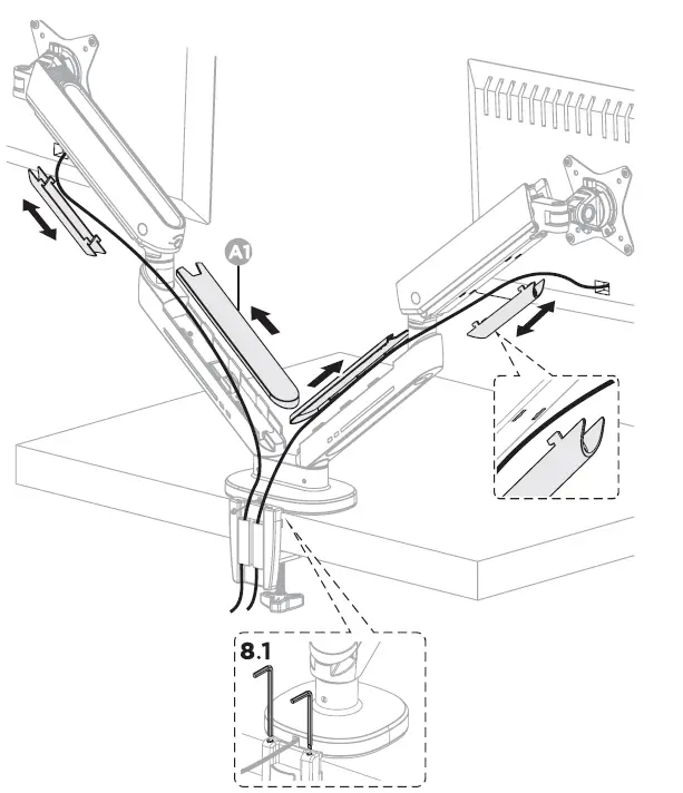 DELTACO-GAMING-GAM-135-W-LINE-Premium-Gaming-Dual-Monitor-Arm-FIG-12