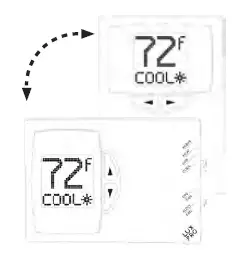 LUXPRO PSDH121+ Non-programmable Thermostat - 2