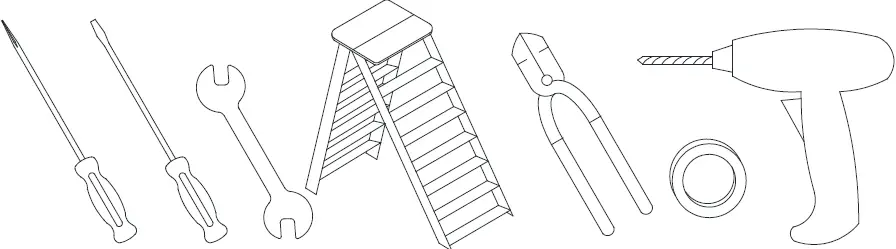 FUFU GAGA KF020229-01 52 Inch Black 3 Wooden Blade Propeller Ceiling Fan 02