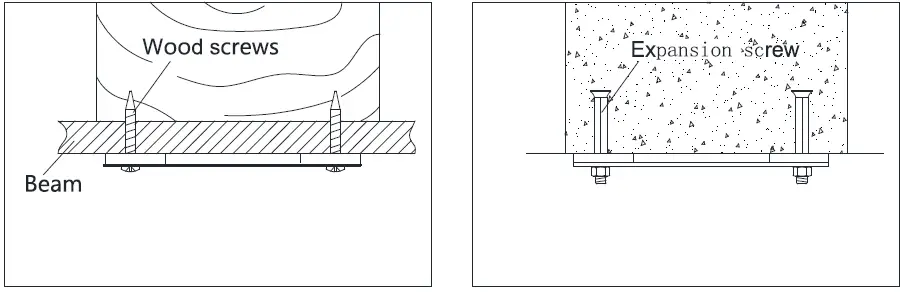 FUFU GAGA KF020229-01 52 Inch Black 3 Wooden Blade Propeller Ceiling Fan 10