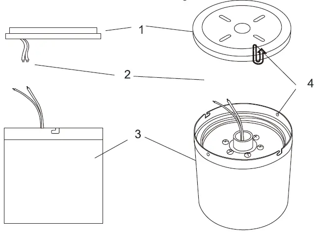 FUFU GAGA KF020229-01 52 Inch Black 3 Wooden Blade Propeller Ceiling Fan 11