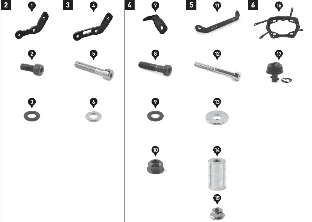 SW-MOTECH KFT.06.921.30000-B Aluminium Case System 2
