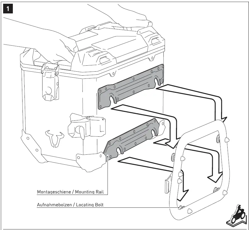 SW-MOTECH KFT.06.921.30000-B Aluminium Case System 21