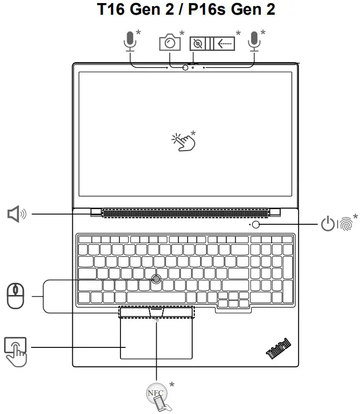 Lenovo ThinkPad T14 Gen 4 Portable Laptop - Gen 2
