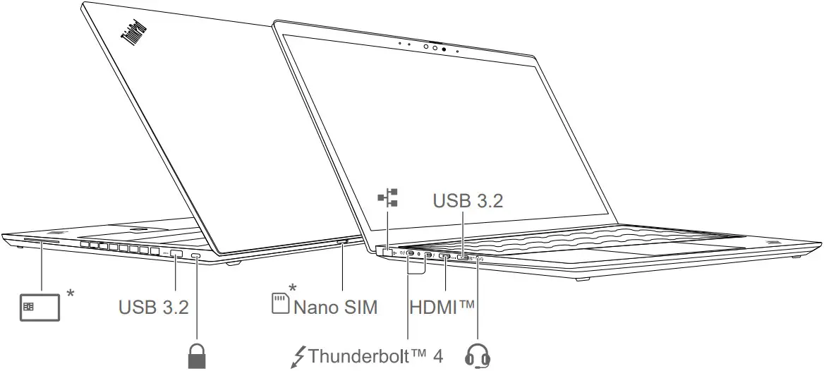 Lenovo ThinkPad T14 Gen 4 Portable Laptop - Overview